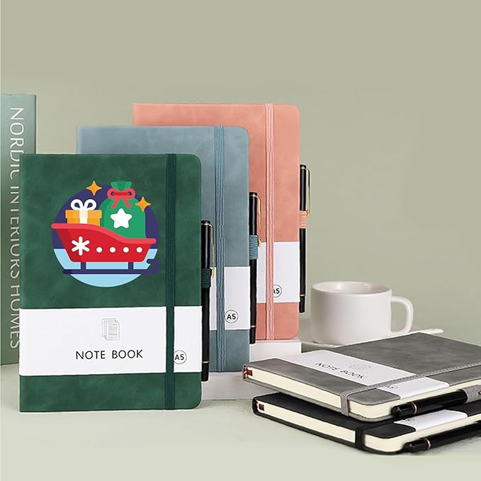 Custom Notebook Personalized Journal Notebook PU Leather A5 Can Customized - Image 4