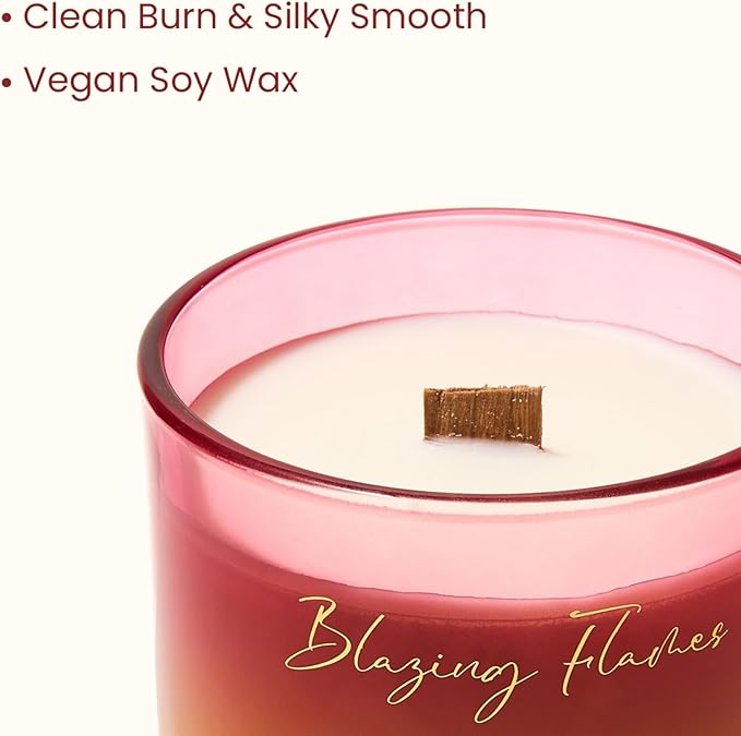 M&SENSE 9.88oz Natural Soy Wax Jar Candle - Image 4