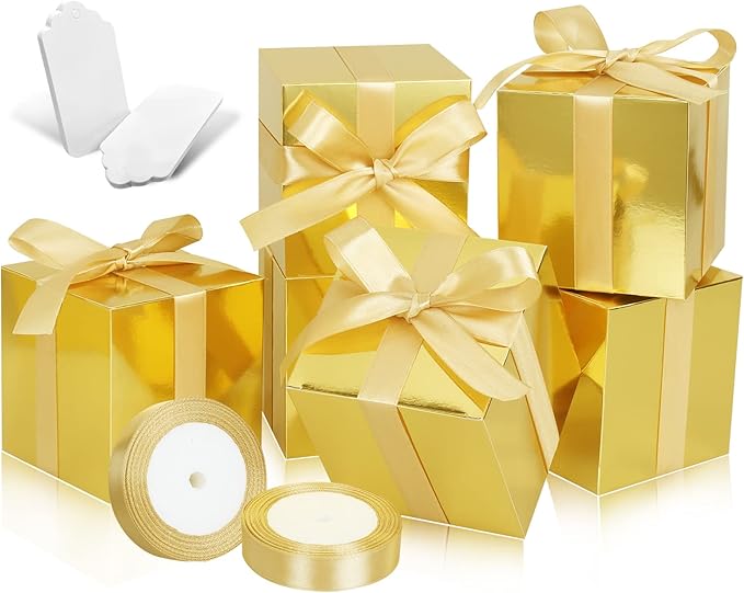 100 Pack Small Gift Boxes, Cupcake Boxes, Candy Boxes by DOYIDE
