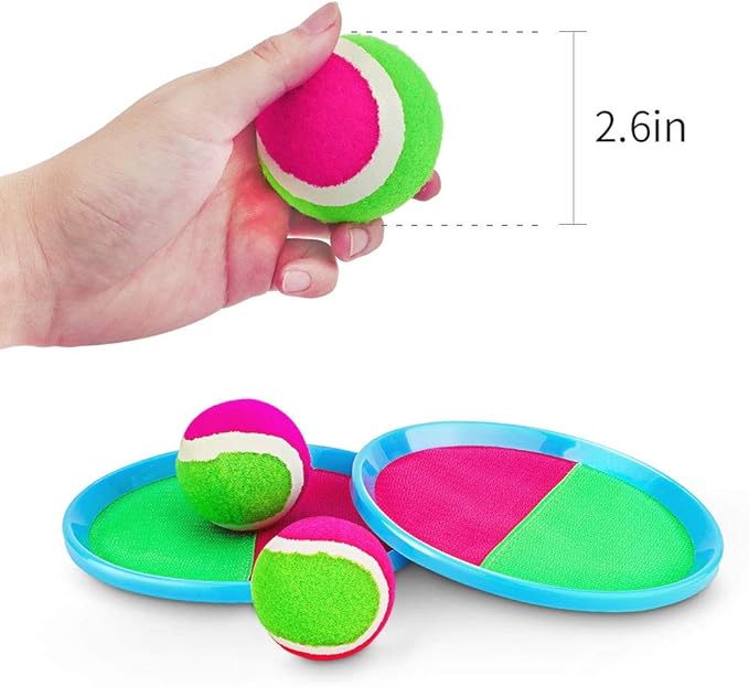 Ayeboovi Replacement Sticky Balls, 4 Packs, 2.6 Inch Diameter, Suitable - Image 3