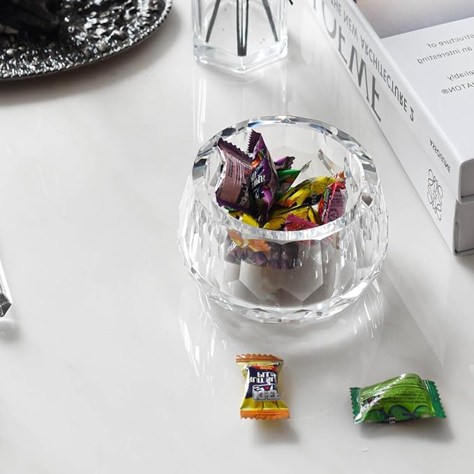 kitCom Crystal Jewelry Jar, Crystal Wedding Candy Buffet Jar, Home Decoration - Image 5