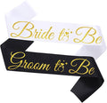 Bride Sash Bachelorette Party Bride and Groom to Be Sash by Unknown