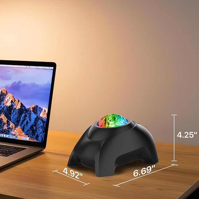 Rossetta Star Projector, LED Night Light Aurora Galaxy Projector - Image 9