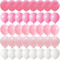 Pink and White Balloons, Baby Pink Latex Balloon by Govpy