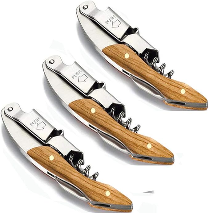 Professional Waiter Corkscrew Wine Key by Kit-Home