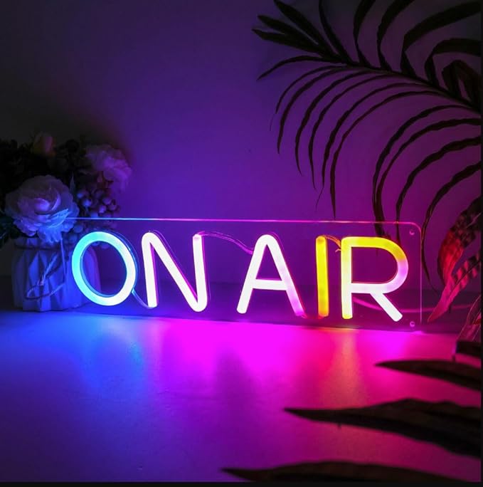 Ulalaza Smart RGB & Color Flow Effect Better On air LED Neon Sign by Ulalaza