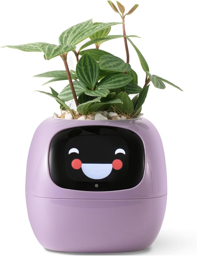 Smart pet Planter Robot Guidance on Plant Care by PlantsIO