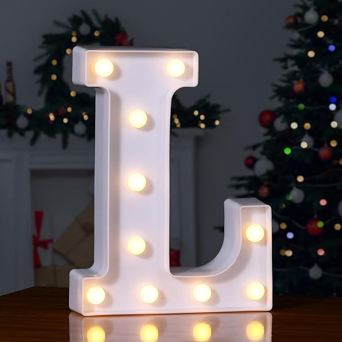 Foaky LED Letter Lights Sign Marquee Light Up Letters Sign by Foaky