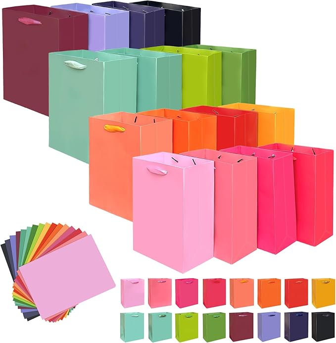Gcardist 16 Colors Gift Bags by Gcardist