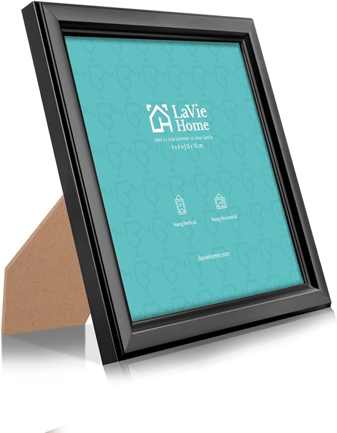 LaVie Home 4x4 Picture Frames Simple Designed Photo Frame - Image 2