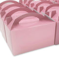 TIMESEEK 30-Pack Blush Pink Gable Treat Boxes by Unknown