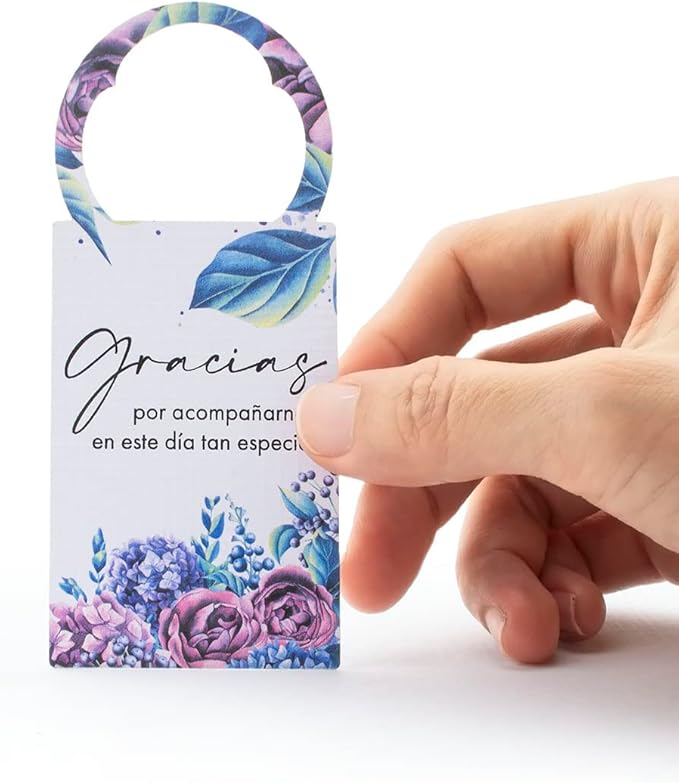 Summer-Ray 50pcs Gracias Mini Champagne Mini Wine Bottle Weding Party Favors - Image 3