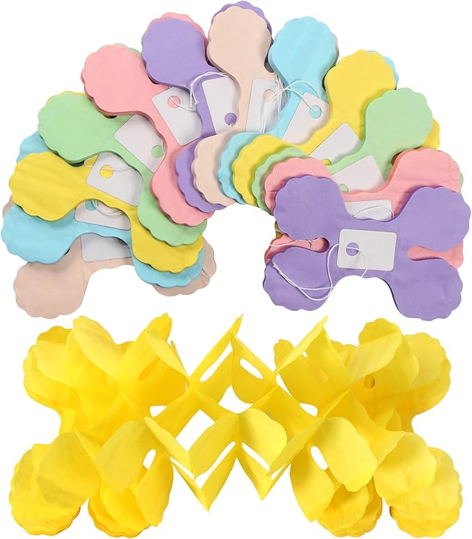 Pastel Rainbow Party-Decorations Streamers Garland - Image 3