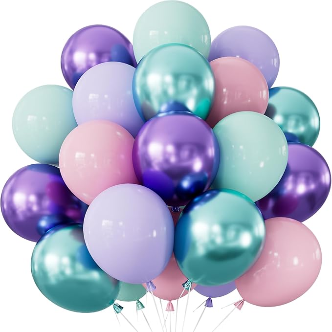 Mermaid Balloons by Adeyoo