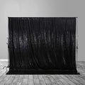 Juya Delight Black Sequin Backdrop, 8FTx8FT NO See-Through Photobooth Backdrop by JuyaDelight
