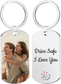 Custom Keychain with Picture, Personalized Double-sided Keychains Gifts by EGUEGU
