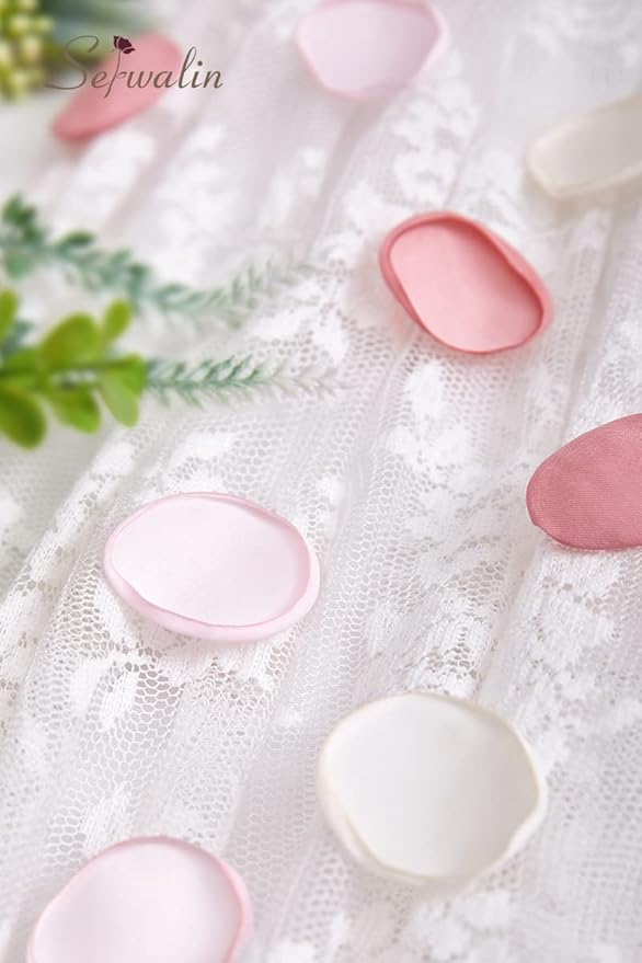 Serwalin 300Pcs Silk Rose Petals Flower Petals - Image 4
