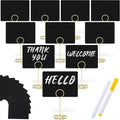 TecUnite 12 Pcs Mini Chalkboard Signs by TecUnite