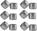 Silver Napkin Rings Set of 12, Beaded Napkin Rings by ALPHALivingHOME