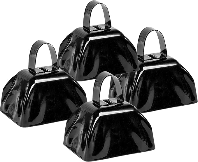 Metal Cow Bell Noise Maker by Ouffun