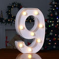 Foaky Decorative Led Marquee Light Up Number, Marquee Light Up Number Sign by Foaky
