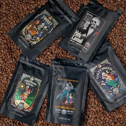 Bones Coffee Company Favorite Flavors Sample Pack Box Set - Image 2