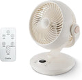 Candy™ Fan for Bedroom, Oscillating Table Fan & Remote Control, 8-Speed & by CANDY