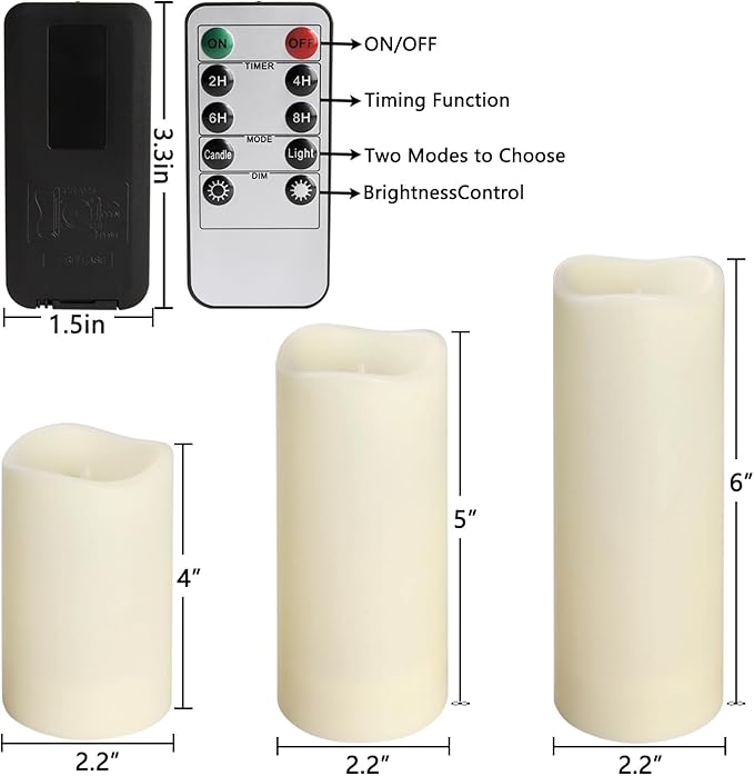24-Pack LED Flameless Candles - Image 3