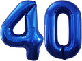 GOER Number 40 Balloons for 40th Birthday Party Decorations, 42 Inch Jumbo Foil by GOER