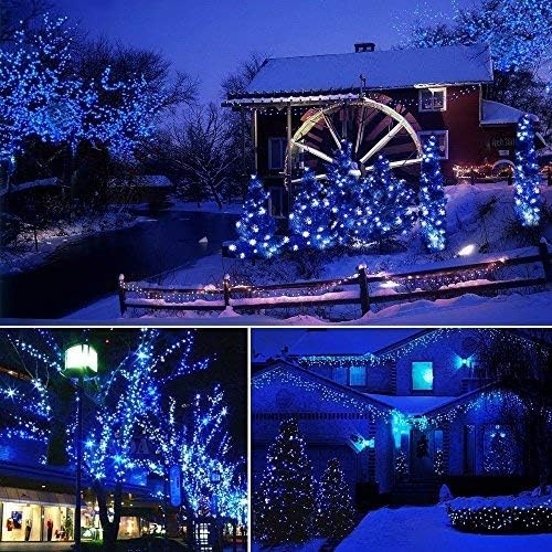 Toodour Solar Christmas Lights, 72ft 200 LED 8 Modes Outdoor Christmas String - Image 5