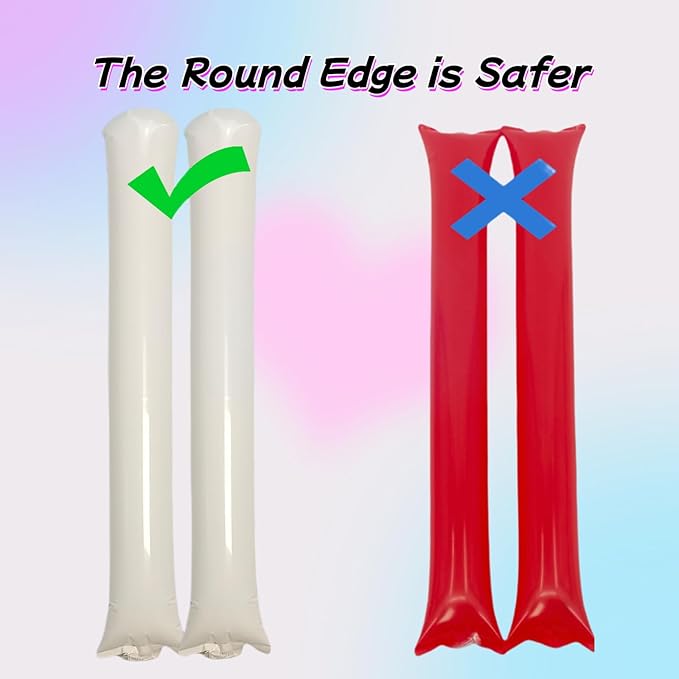40pcs Round headTeam Spirit Boom Sticks Thunder Sticks Cheering Sticks Team - Image 3