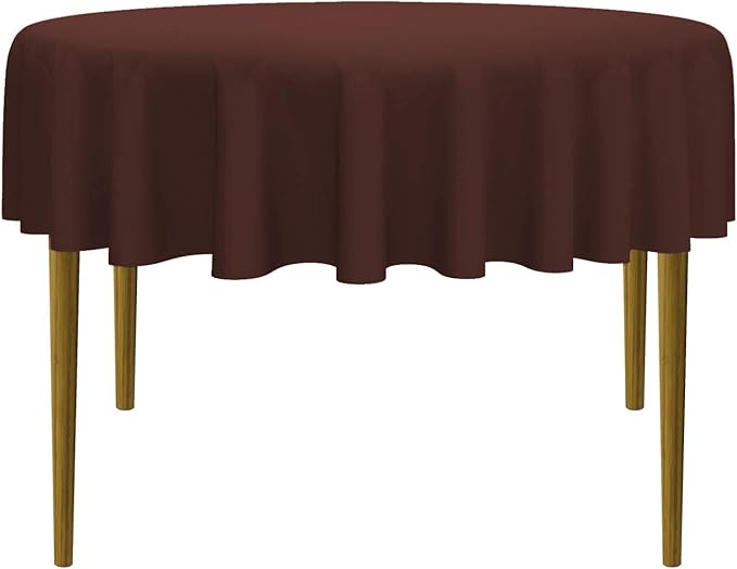 Lann's Linens - 10 Premium 70" Round Tablecloths by LannsLinens