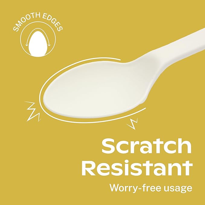 CORAL Ivory White 100% Compostable Spoons - Image 4