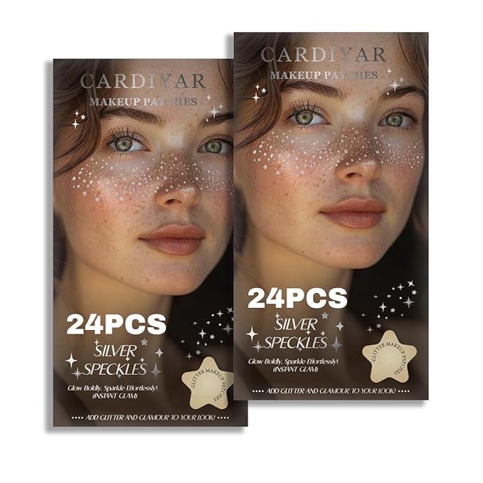 Glitter Freckles, Sparkle Freckles by CARDIYARFRECKLES