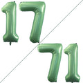 GOER Number 17 Balloons for 17th Birthday Sweet 17 Party Decorations, 42 Inch by GOER