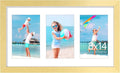 Vittanly 8x14 Picture Frames Collage, Displays 3Pcs 4x6 Pictures by Vittanly