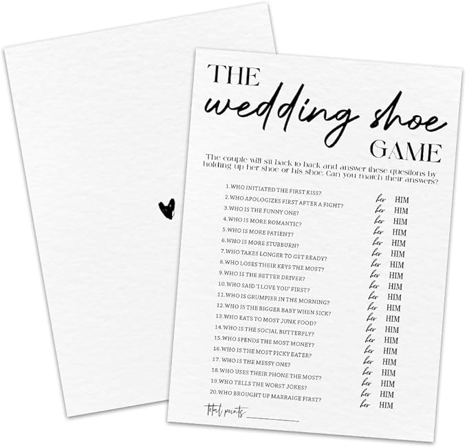 30 Minimalism Game Cards by MBYHP