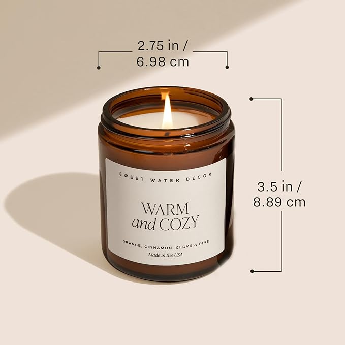 Sweet Water Decor Fall Candles for Home Scented - Image 6