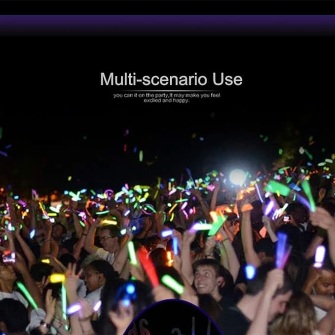Glow Fever Glow Sticks Bulk 200ct Premium Glow in The Dark Light Up - Image 8