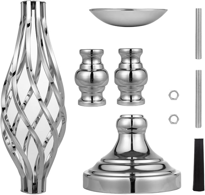 LoveCat Wedding Centerpieces for Reception Tables, Twist Candleholder Stands - Image 7