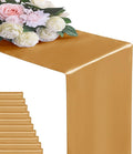12Pack Table Runner 12 x 108 Inches Satin Silk Table Runner by flohar