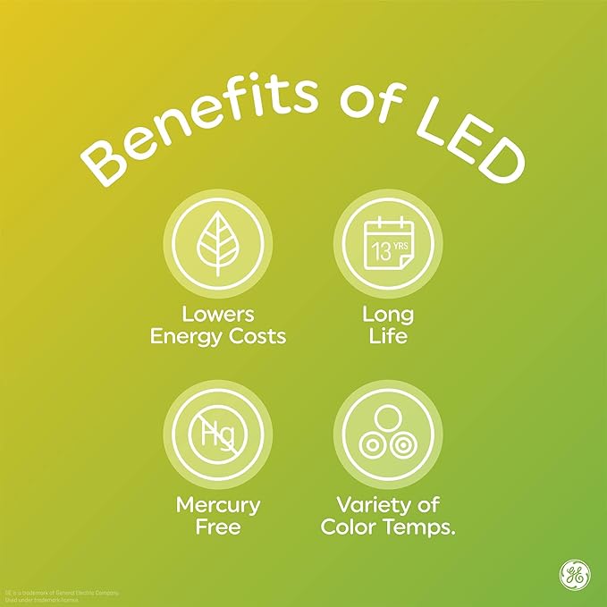 GE Refresh LED Light Bulbs, 60 Watt, G25 Globe Bulbs, Medium Base 3 Count - Image 11
