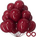110pcs Burgundy Red Balloon 12 Inch, Burgundy Red Latex Balloons by KUULBELA