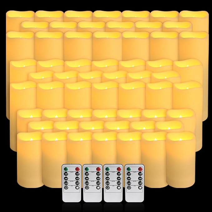 60-Pack LED Flameless Candles - Image 4