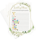 Printed Party Bridal Shower Games – Wedding Phrase Guessing Game, Fun Wedding by PrintedParty