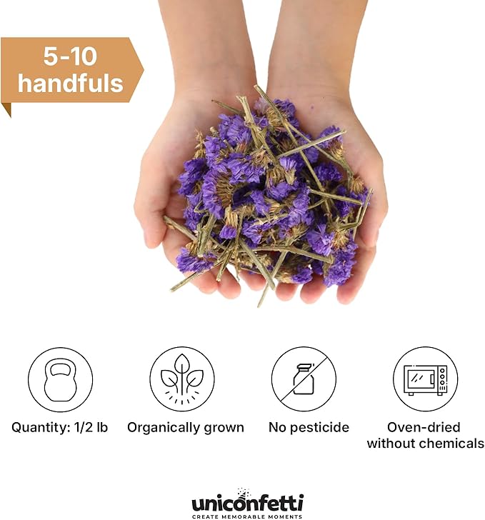 Dried Flower Forget Me Not Biodegradable Confetti - Image 2