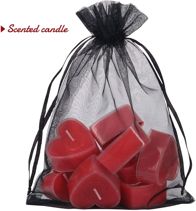 YQL Black Organza Bags - Image 5