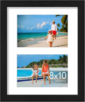 Vittanly 8x10 Collage Picture Frame, Displays 2Pcs 4x6 Pictures by Vittanly