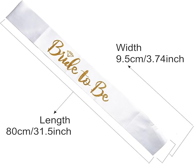 Bride to Be Sash, Bachelorette Party Sash - Image 3