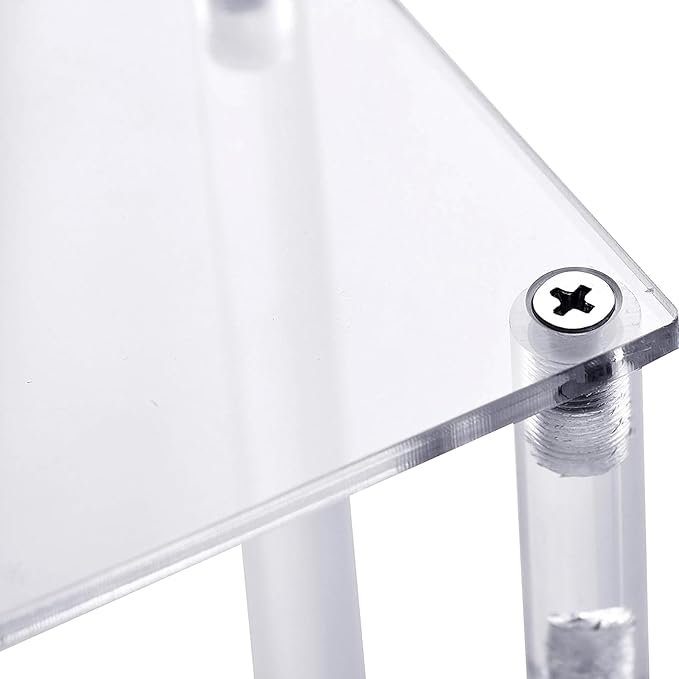 Acrylic 5-Tier Display Stand, Cupcake Stand Holder, Large Shelf Risers - Image 8
